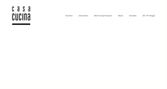 Desktop Screenshot of casacucina.ch